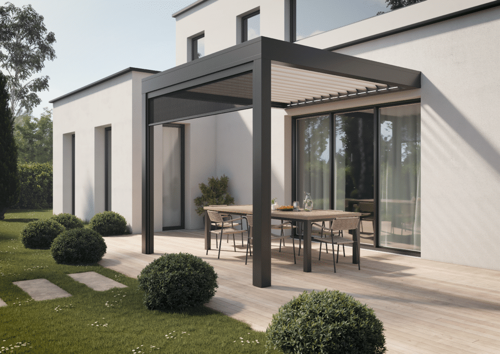 Véranda Vesoul et Pergola en Aluminium - Haute-Saône Habitat